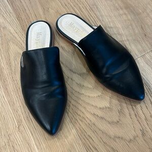 Maypie black mules